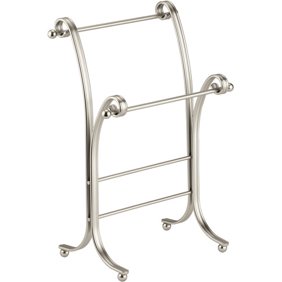 Better Homes Garden Hand Towel Holder Satin Nickel Walmart Com