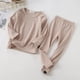 thumbnail image 2 of Pijamas de algodón para niños y niñas, ropa de dormir de color sólido, trajes de Navidad, otoño, 2 of 4