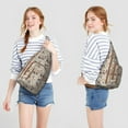 thumbnail image 4 of Dog Paw Adventure Sling&nbsp;- Cute Crossbody Backpack, Multi-Functional Pack for Outdoor Enthusiasts, 4 of 4