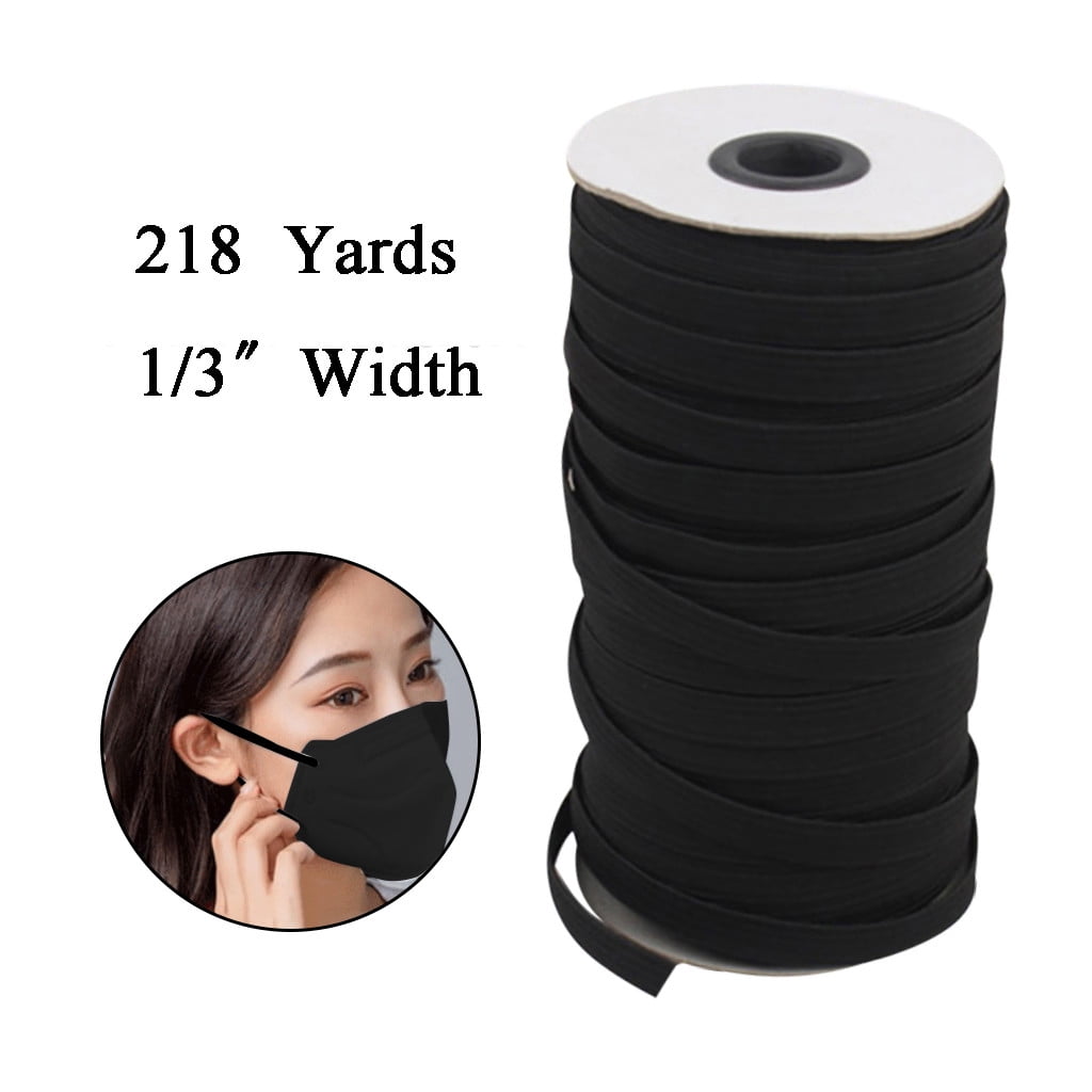 Elastic Bands for Face Mask Width Elastic Cord for Crafts Elastic Rope