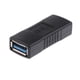 thumbnail image 2 of Adaptador USB 3.0 tipo A hembra a hembra compatible con USB 3.0 para una máxima capacidad de datos Negro, 2 of 9