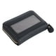 thumbnail image 5 of Cartera para tarjetas ANGGREK tarjetero negro con cremallera portátil 10 ranuras, 5 of 8