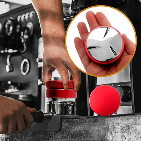 

51mm Three Paddle Espresso Coffee Tamper Adjustable Coffee Tamper for Barista Stainless Steel Base Coffee Bean Press