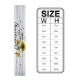 thumbnail image 6 of Table Runner Dresser Scarves 72 Inch Long, Farmhouse Sunflowers on Shabby Wooden Planks Linen Dining Table Runners Bees Tabletop Scarf for Wedding Holiday Party Kitchen, 6 of 7