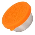 thumbnail image 3 of Contenants à Condiments en Acier Inoxydable, Contenant Portable pour Alimentation Saine Facile à Nettoyer 50 ml pour Vinaigrette, Empêche les Fuites pour la Maison, Couvercle Bleu et Tasse en Acier Inoxydable 304, Couvercle Orange et, 3 of 8