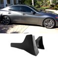 thumbnail image 2 of Ikon Motorsports Side Skirts + Corner Aprons Compatible with 2014-2017 INFINITI Q50 JDM Sports Style PU Unpainted Splash Mud Flap Guards Underbody Spoiler Side Corner Aprons 4PCS, 2 of 7