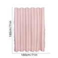 thumbnail image 3 of Fmbmuo Mildew Resistant Shower Curtain Liner Beige Waterproof Bathroom Decor Curtain, 72.0X72.0 Inch, 3 of 3