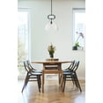 thumbnail image 3 of 60/7152-Nuvo Lighting-Teresa-1 Light Bell Pendant in Traditional Style-14 Inches Wide by 16.5 Inches High-Matte Black Finish, 3 of 6