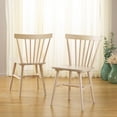 thumbnail image 2 of Safavieh Winona Traditional Wood Dining Side Chairs, White Washed (Set of 2), 2 of 8