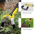 thumbnail image 4 of CYLINDSOME Garden Hand Hoe Gardening Weed Hoe Metal Hoe Portable Small Hoe Planting Hoe for Garden, 4 of 6