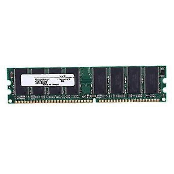 2.6v DDR 400MHz 1GB Memory 184pins PC3200 Desktop Computer RAM, Non-ECC CL3 DIMM.