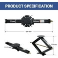thumbnail image 6 of 6500lb Camper Trailer Scissor Jacks 4-30" Height,Heavy Duty RV Camper Stabilizer Jacks w/Crank Handle, 6 of 7