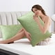thumbnail image 1 of Fundas de almohada acolchadas de tamaño estándar, 100 % algodón, juego de 2 fundas decorativas, elegante diseño, para decoración del dormitorio, tela de textura suave, lujosa comodidad,, 1 of 9