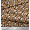 thumbnail image 3 of Soimoi Polyester Crepe Fabric Paw & Puppies Cartoon Print Sewing Fabric Yard 52 Inch Wide, 3 of 3