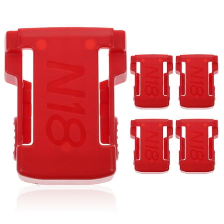 

5pcs Battery Holder 18v Electric Tool Battery Dock Holder Tool Battery Hanger