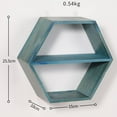 thumbnail image 5 of Soporte de Estante de de Vintage Soporte de Organizador de Estantes Flotantes de Montaje en Pared perfecl Estante de pared flotante, 5 of 5