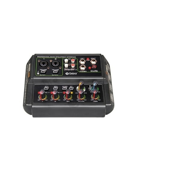 D4-Live 4 Channel Interface Sound Card With Bluetooth, +48v Phantom Power, 16 Kinds Of DSP, For Live Broadcast,Recording.