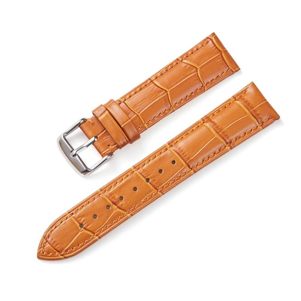 Correa Universal De Cuero Con De Reloj De Piel De Vaca De Doble Cara 12mm 14mm 16mm 18mm 20mm 22mm
