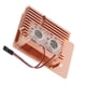 thumbnail image 3 of Funda protectora para Raspberry Pi 4 carcasa de Metal con ventilador de refrigeración Dual, 3 of 8