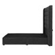 thumbnail image 3 of Cabecera Matrimonial Polar + Base Cama Negro, 3 of 8