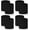 black, variant on 8 Pcs Sports Wrist Sweat Bands for Men & Women, Absorbent Wrist Sweatbands Tennis Wristbands, Elastic Wrist Bands for Sweat for Basketball Tennis Football Gym Running Working Out