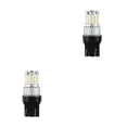 thumbnail image 2 of Riwesomey Paquete de 2 bombillas de freno de 12 V-24 V, accesorios mejorados de 360 ​​grados, lámpara de señal, suministros exquisitos multicolores Luz blanca 2piezas Riwesomey CBP448868, 2 of 6