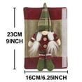 thumbnail image 3 of Bfogop Christmas Refrigerator Handle Covers Set of 2, Christmas Kitchen Decor 3D Gnome Couple Fridge Door Handle Cover Washable, Appliance Handle Covers for Christmas Decorations, 3 of 8