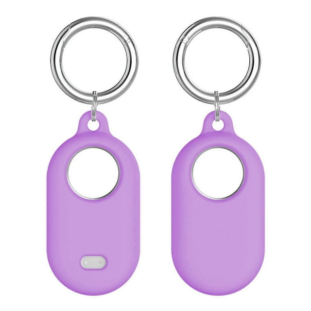 For Samsung Galaxy Smart Tag2 Tracker Case, Tracking Device Protective Cover Water And Dust Resistant, Scratch Resistant With Ring
