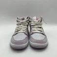 thumbnail image 2 of Ni - ke Womens Size 10.5 Ni - ke Air Jordan 1 Mid White Basketball Shoe Sneaker DR0174-500, 2 of 5