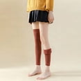thumbnail image 5 of VONCOS Womens Cotton Leg Warmers Thigh High Orange, Over The Knee Ribbed Slouchy Socks, One Size Breathable Knit Lounge Socks, 5 of 5