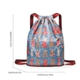 thumbnail image 2 of Cordón Casual Mochila Plegable Unisex Multifuncional para Gimnasio Compras Yoga, 2 of 6