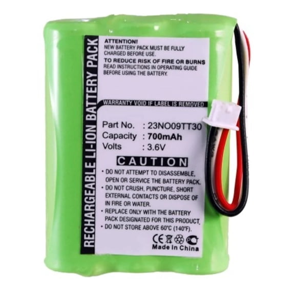 Batteries N Accessories BNA-WB-H9234 Cordless Phone Battery - Ni-MH, 3.6V, 700mAh, Ultra High Capacity - Replacement for AGFEO T016 Battery