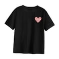 thumbnail image 4 of Camiseta para mujer, camisetas para mujer, camisetas clásicas de manga corta con cuello redondo, ropa de calle básica suave, camisetas de verano para SG, 4 of 8