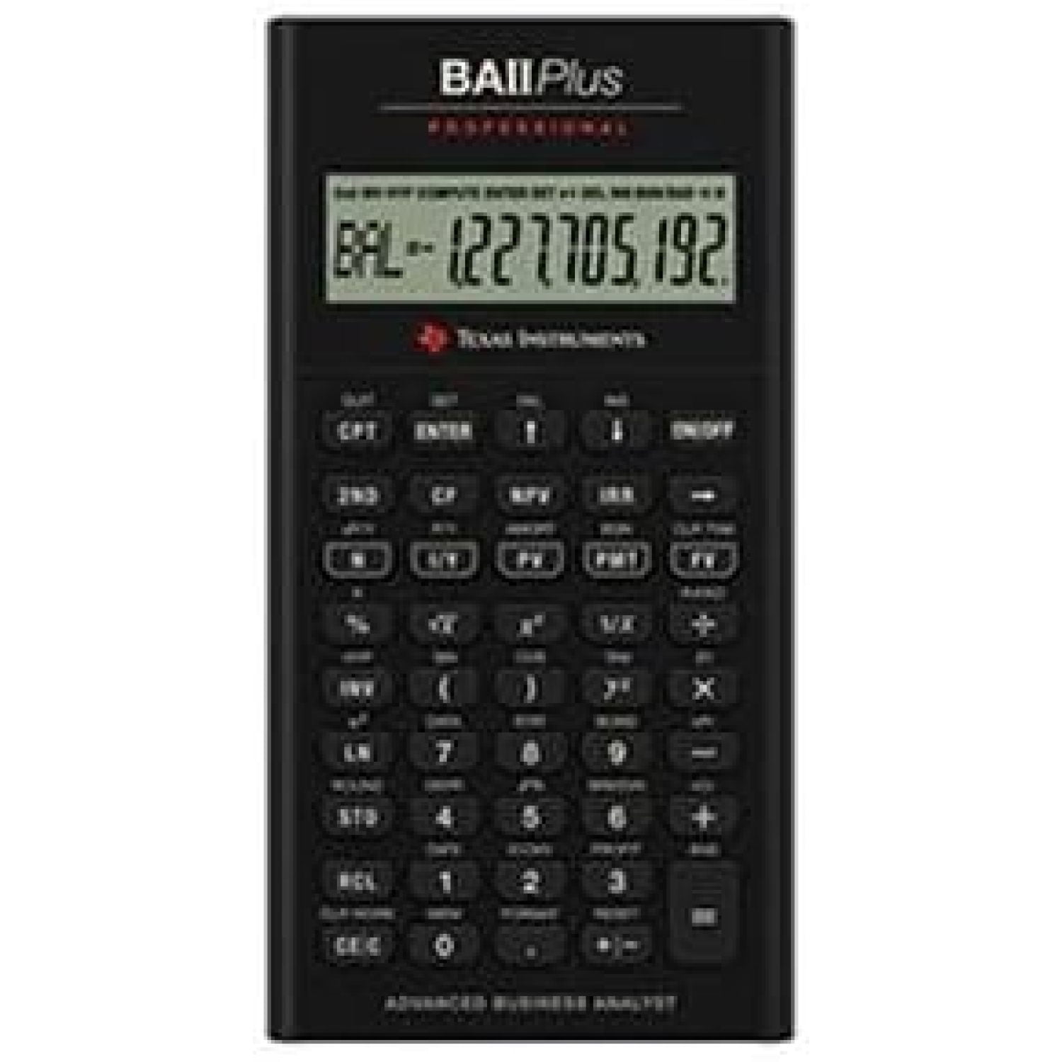 Texas Instruments BA II Plus Professional Financial