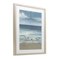 thumbnail image 2 of Stupell Industries Tropical Gentle Waves with Birds Birch Framed Print Under Glass, 17 x 21, by Sally Swatland, 2 of 7