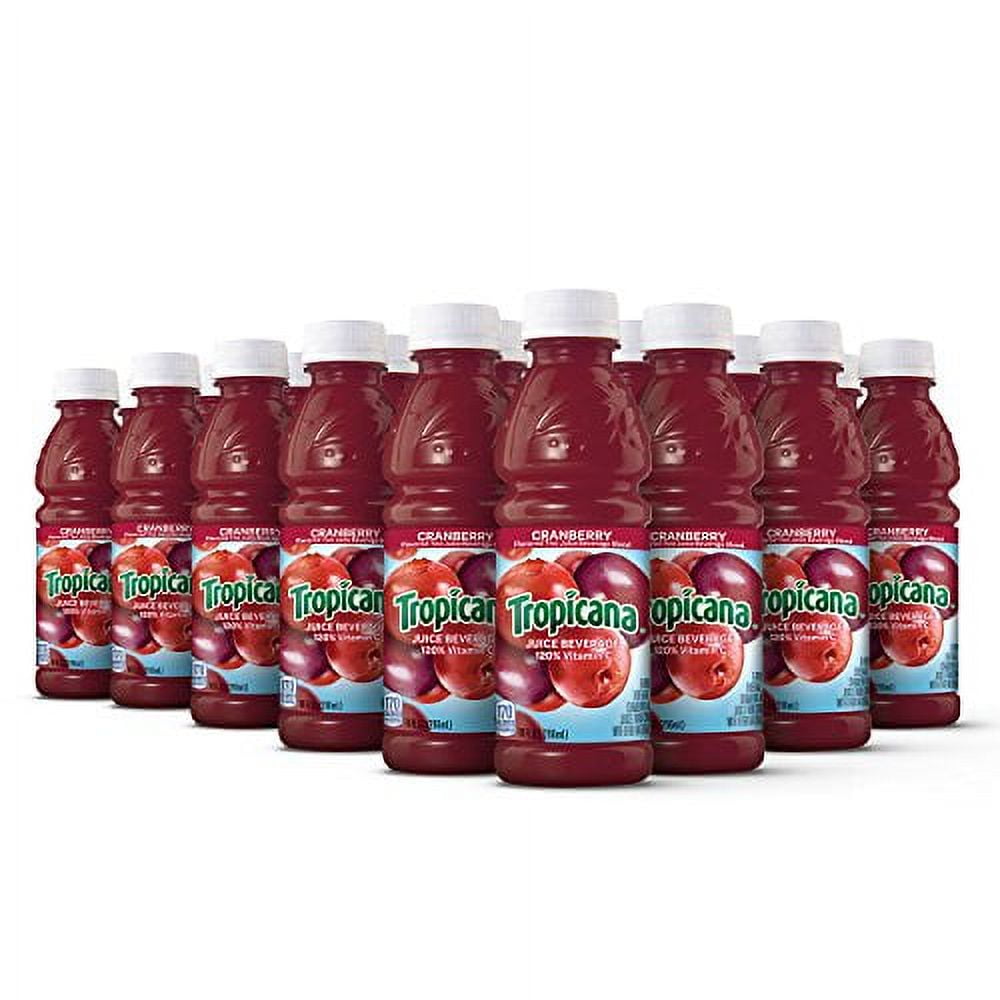 Tropicana Cranberry Cocktail Juice, 10 Ounce (Pack of 24)