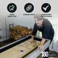 thumbnail image 4 of Hathaway Montecito 12 Ft. Shuffleboard Table, 146-in l x 26-in w, Driftwood, 4 of 7