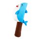 thumbnail image 1 of Peluche de tiburón, juguete de peluche, animal de peluche, juguete ligero para sofá, decoración creativa Azul, 1 of 9