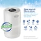 thumbnail image 2 of Purificador de aire Clorox Turbo con True HEPA para habitación mediana, 93 m², 2 of 8