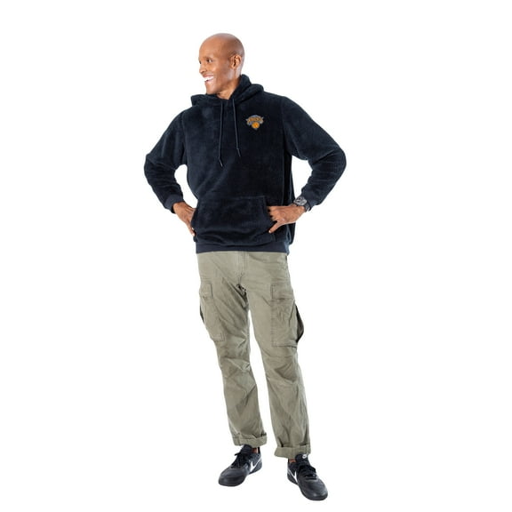 Unisex The Best Hoodie in the World By Jill Martin Black New York Knicks Oversized Lounge Pullover Hoodie