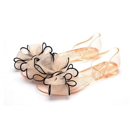 

Women s Sandals Summer Shoes Woman Transparent Jelly Sandals Comfortable Elegant foot Fashion Beach Shoes