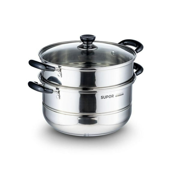 SUPOR 2-TIER STEAM POT