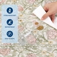 thumbnail image 7 of Garvee 8'x10' Vintage Floral Area Rug Washable Botanical Carpet, Non Slip Boho Indoor Rug for Living Room Bedroom Home Office, Beige Pink, 7 of 7