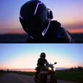 thumbnail image 4 of LINLIN Motorcycle Helmet Light, 2 in 1 3 Mode Flash Led Night Riding Signal Helmet Light Strip Sticker for Motorcycle Bike Helmet Accessories, 4 of 8
