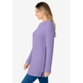 thumbnail image 3 of Woman Within Plus Size Ultra Soft Waffle Thermal Sweatshirt, 3 of 5