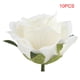 thumbnail image 1 of Elegantes capullos de rosa de seda de inspiración europea para decoración del hogar y de bodas, 1 of 8