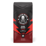 Death Wish Coffee, Organic and Fair Trade, Dark Roast, Ground Coffee, 16oz