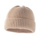 thumbnail image 1 of Gorro de punto cálido para otoño e invierno para bebé, gorro de lana de fibras acrílicas de color puro para niños, 1 of 5