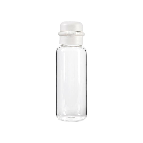 Airtight Glass Condiment Storage Container - 280ml 500ml Multipurpose Seasoning Shaker with Pour & Sprinkle Spout for Liquid Condiments, Cooking Oil, Barbecue Spices