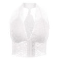 thumbnail image 5 of Tbopshirt Smooth Comfort Woman's Lace Straps Wire-Free Beauty Back Wrap Hollow Out Bra Underwear, 5 of 5